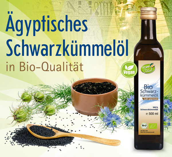 Kopp Vital �  Bio Schwarzk�mmel�l - vegan