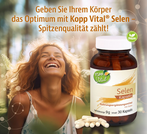 Kopp Vital �  Selen Kapseln / 165 �g / 30 Kapseln