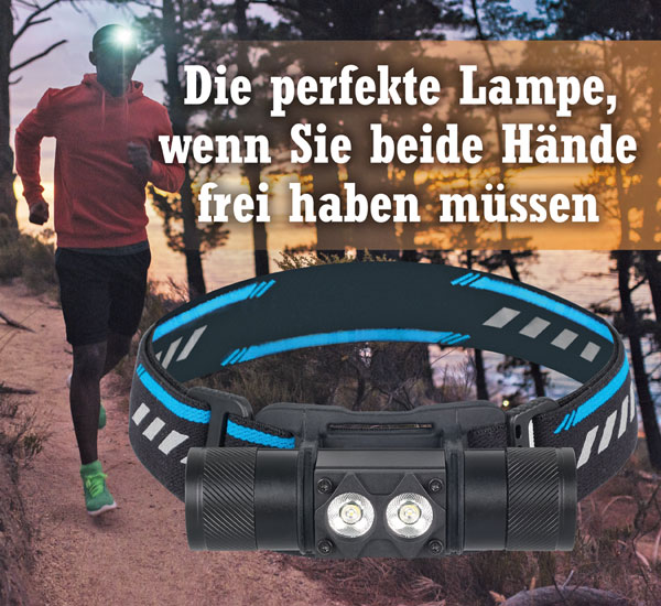 LED-Stirnlampe - Wie neu