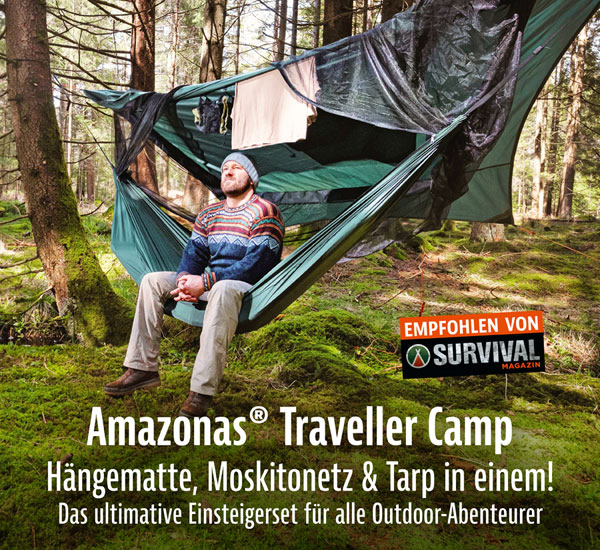  Amazonas �  Traveller Camp H�ngematte mit Moskitonetz und Tarp 