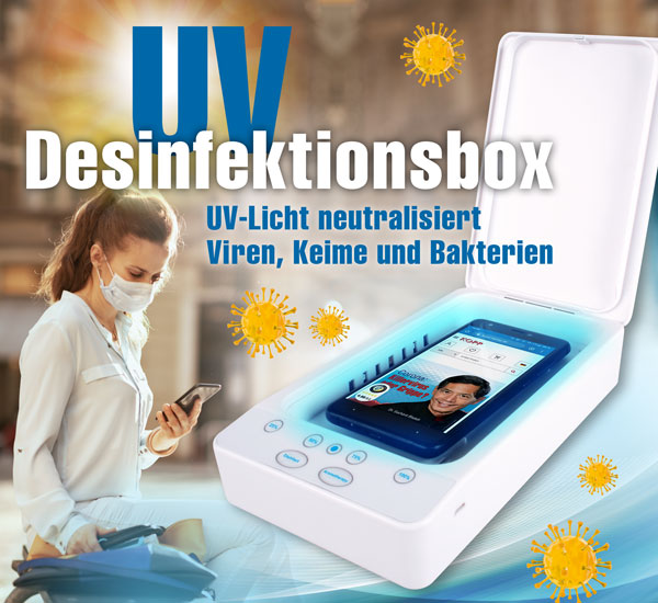 UV-Desinfektionsbox - Wie neu