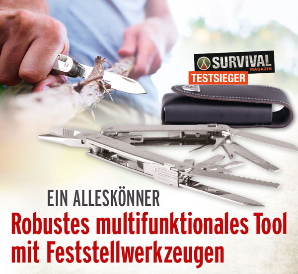 Victorinox Swiss Tool Multifunktionswerkzeug inkl. G�rteltasche aus Leder