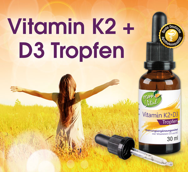 Kopp Vital �  Vitamin K2 + D3 Tropfen