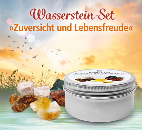 Wassersteine �Zuversicht und Lebensfreude�