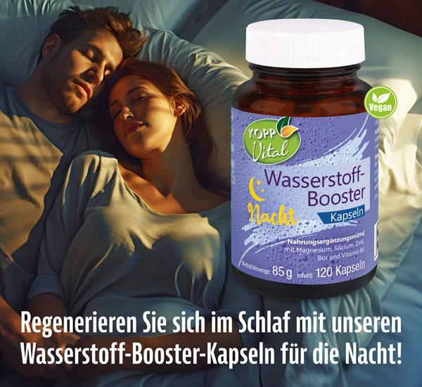 Kopp Vital �  Wasserstoff-Booster Nacht / 120 Kapseln