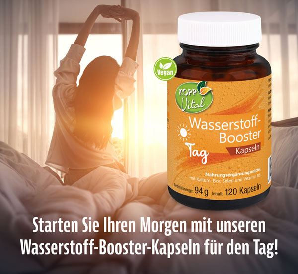 Kopp Vital �  Wasserstoff-Booster Tag / 120 Kapseln