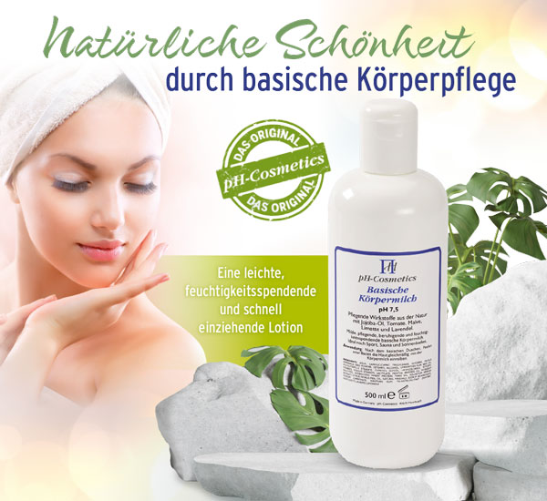 Basische K�rpermilch (pH 7,5)