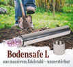 Bodensafe L aus massivem Edelstahl - unzerst�rbar - Wie neu_small_zusatz