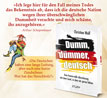 Dumm, d�mmer, deutsch_small_zusatz