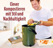 K�chenkomposter Bokashi Set 2 x 9,6 Liter Eimer inkl. 1 Kg Ferment_small_zusatz