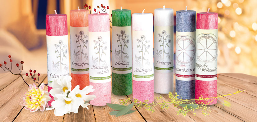 Heilkr�uterkerzen