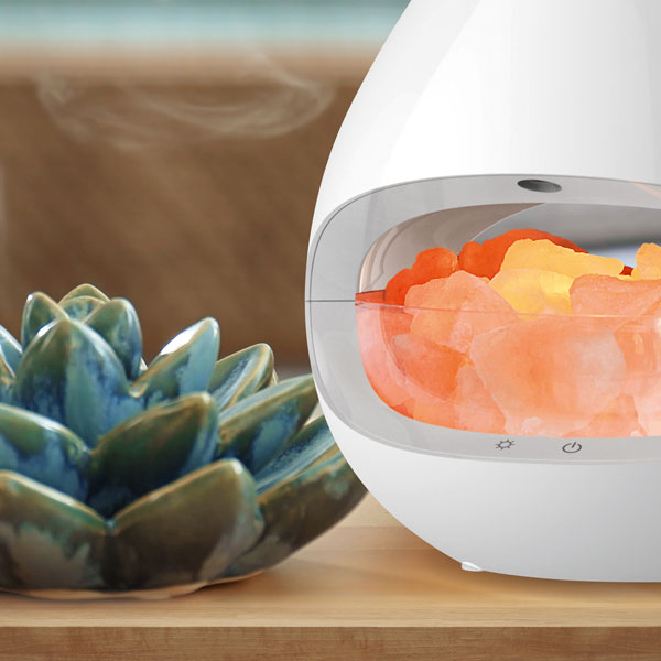 Aroma Diffusor mit Salzkristall-Leuchte Produkt Bild 8